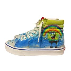 Vans X Spongebob Sk8 Imagination Sneakers Limited Edition Rainbow